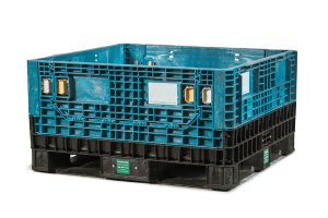 48x45x25 Used Collapsible Bulk Container