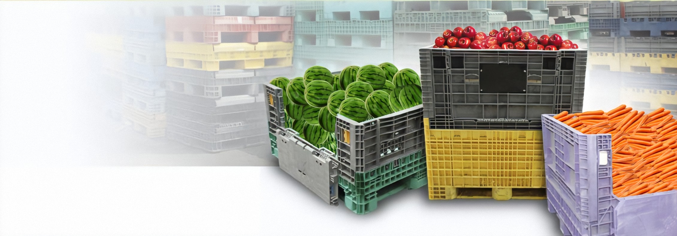 Produce Containers - Agriculture - Bulk Plastic Containers