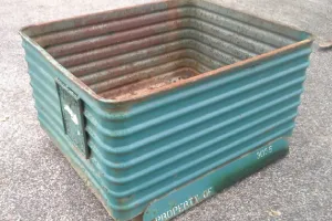 49 x 42 x 28 metal container